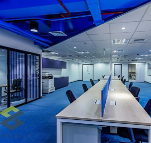 Accomplishment photo for Mechanical Works for OMYA Office Fitout